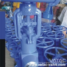 High Temperature 550 Degree Pn160 Butt Welded Globe Valve